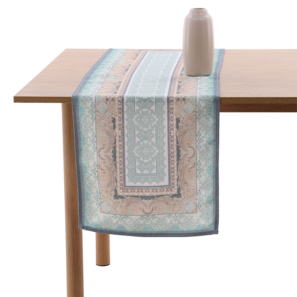 Tischläufer "Aqua" - Wiesen Grün, Größe: 40 x 140 cm