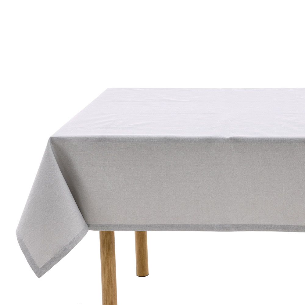 Tischdecke "Twill" - Telegrau, Größe: 130 x 160 cm