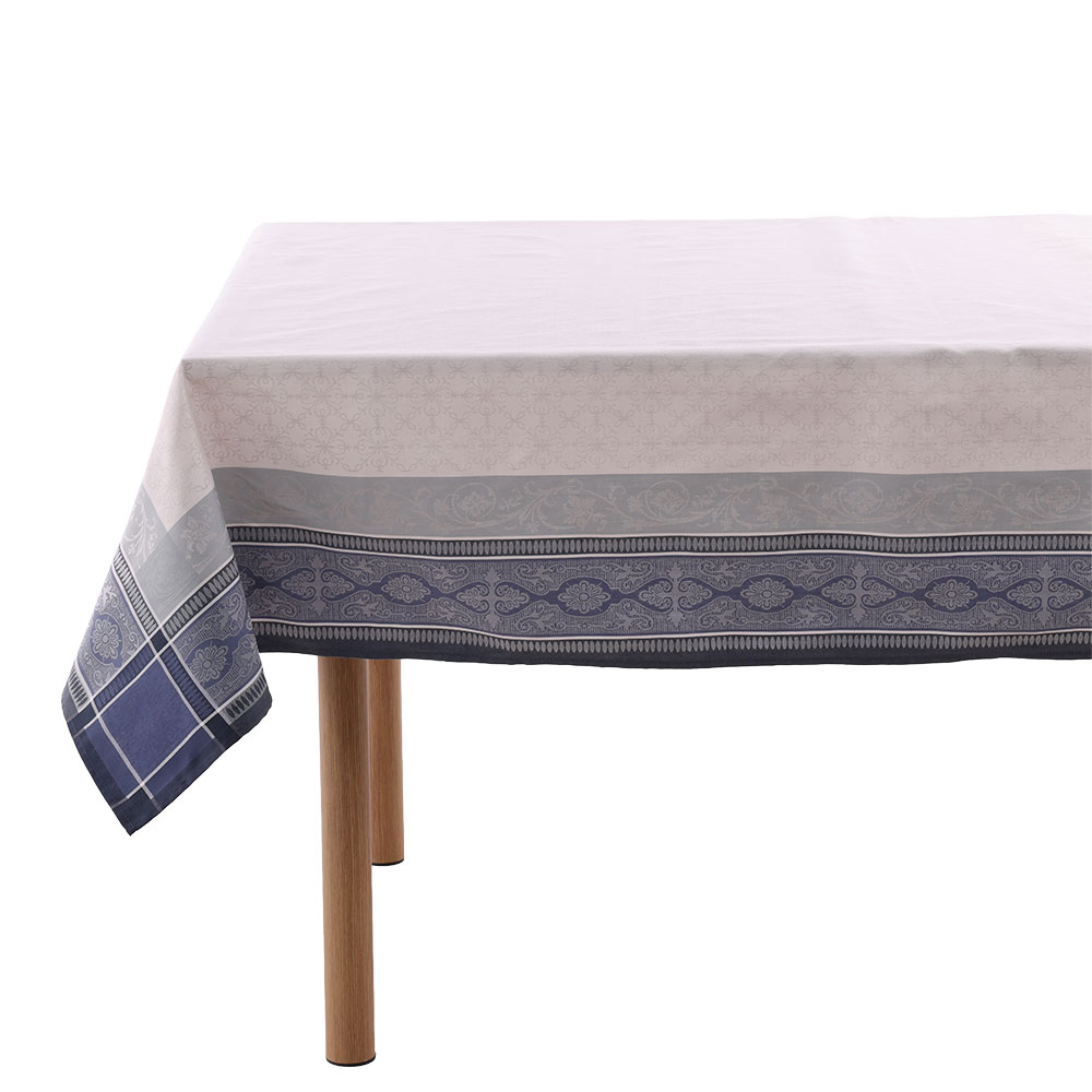 Tischdecke "Argento" - Azur, Größe: 150 x 250 cm