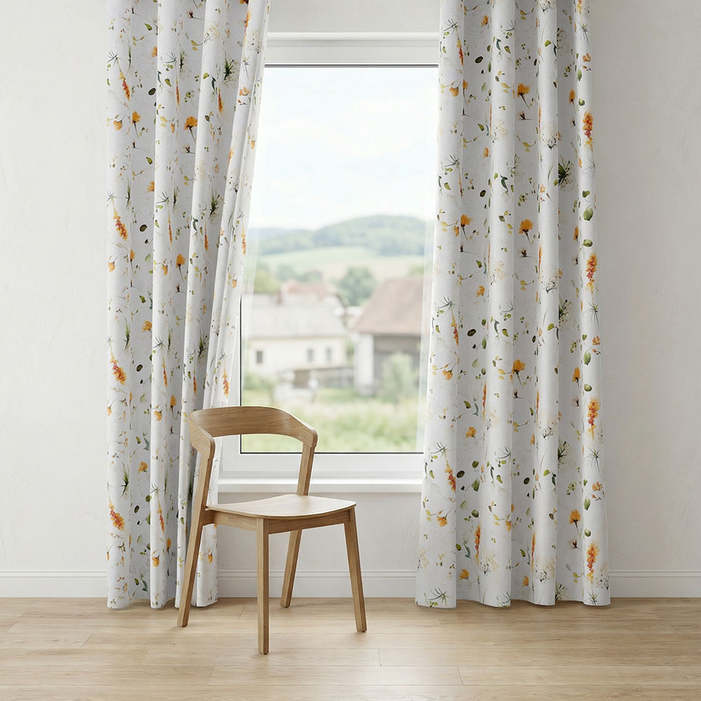 Dekostoff Floral bedruckt