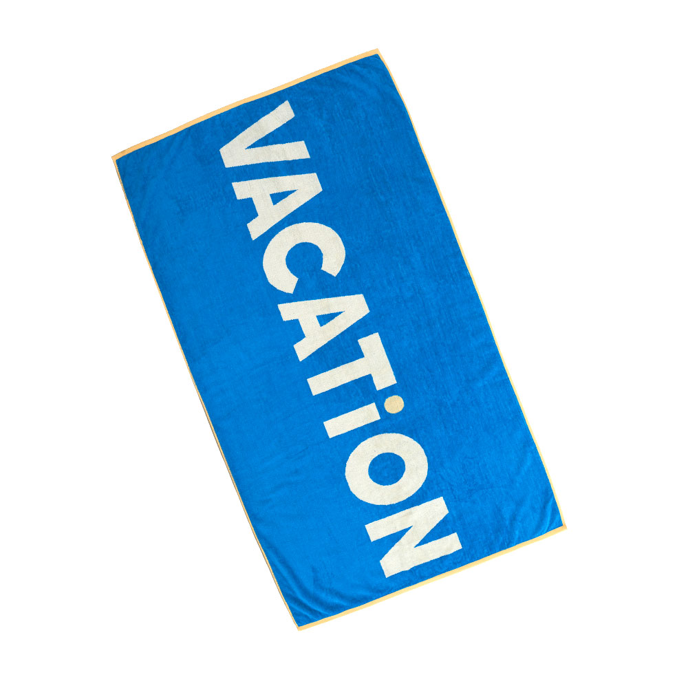 Strandtuch Vacation - Blau, Größe: 100 x 180 cm