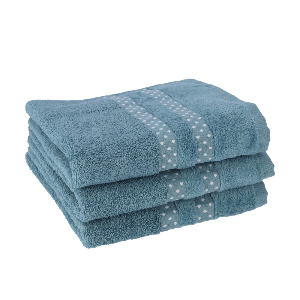 Handtuch Daisy - Ägäis, Größe: 50 x 90 cm