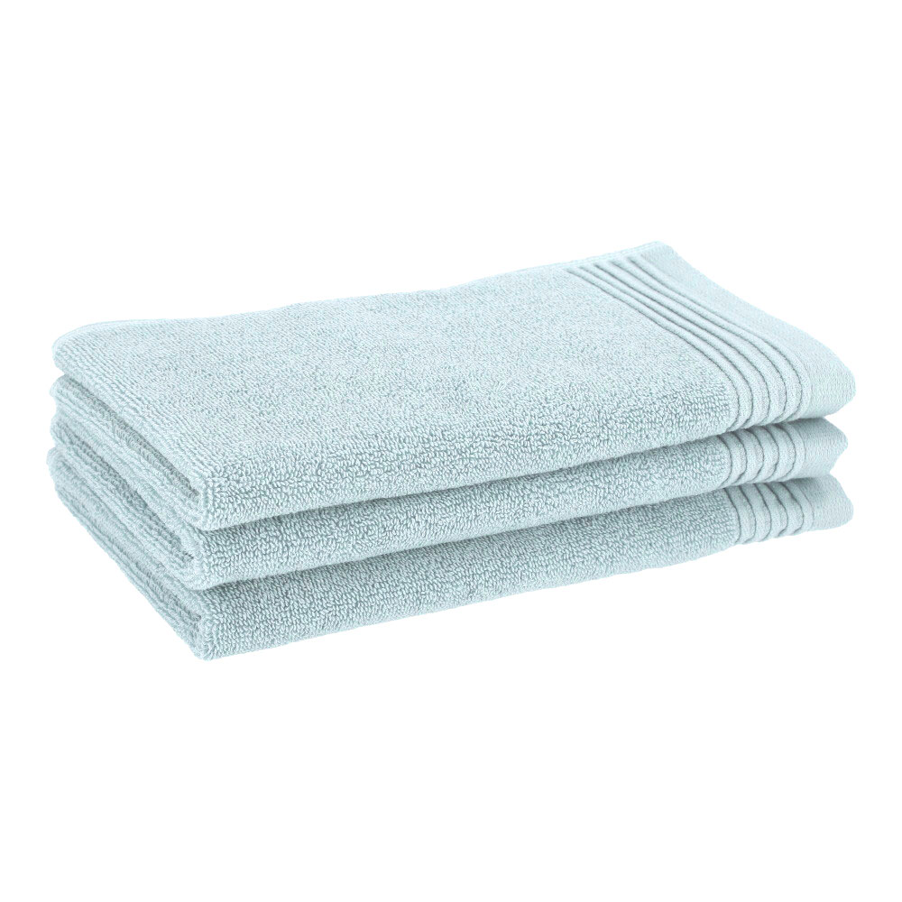 HERKA Gästetuch Eleganza - Hell Taube, Größe: 30 x 50 cm