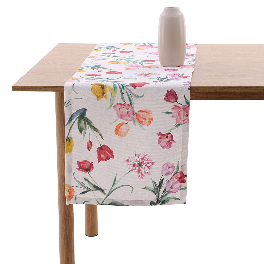 Tischläufer "Colette" - Mittel Rose, Größe: 40 x 140 cm