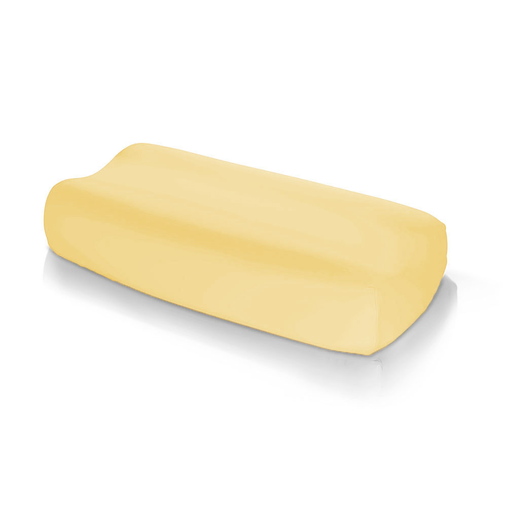 Jersey Kissenbezug - Gelbbeige, Größe: 40 x 60 cm