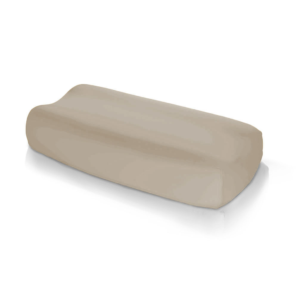 Jersey Kissenbezug - Sandgrau, Größe: 40 x 60 cm