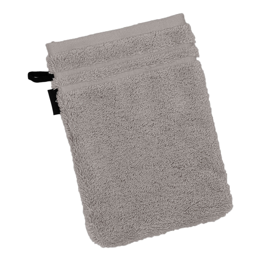 VOSSEN Waschhandschuh Vienna - Grau, Größe: 16 x 22 cm