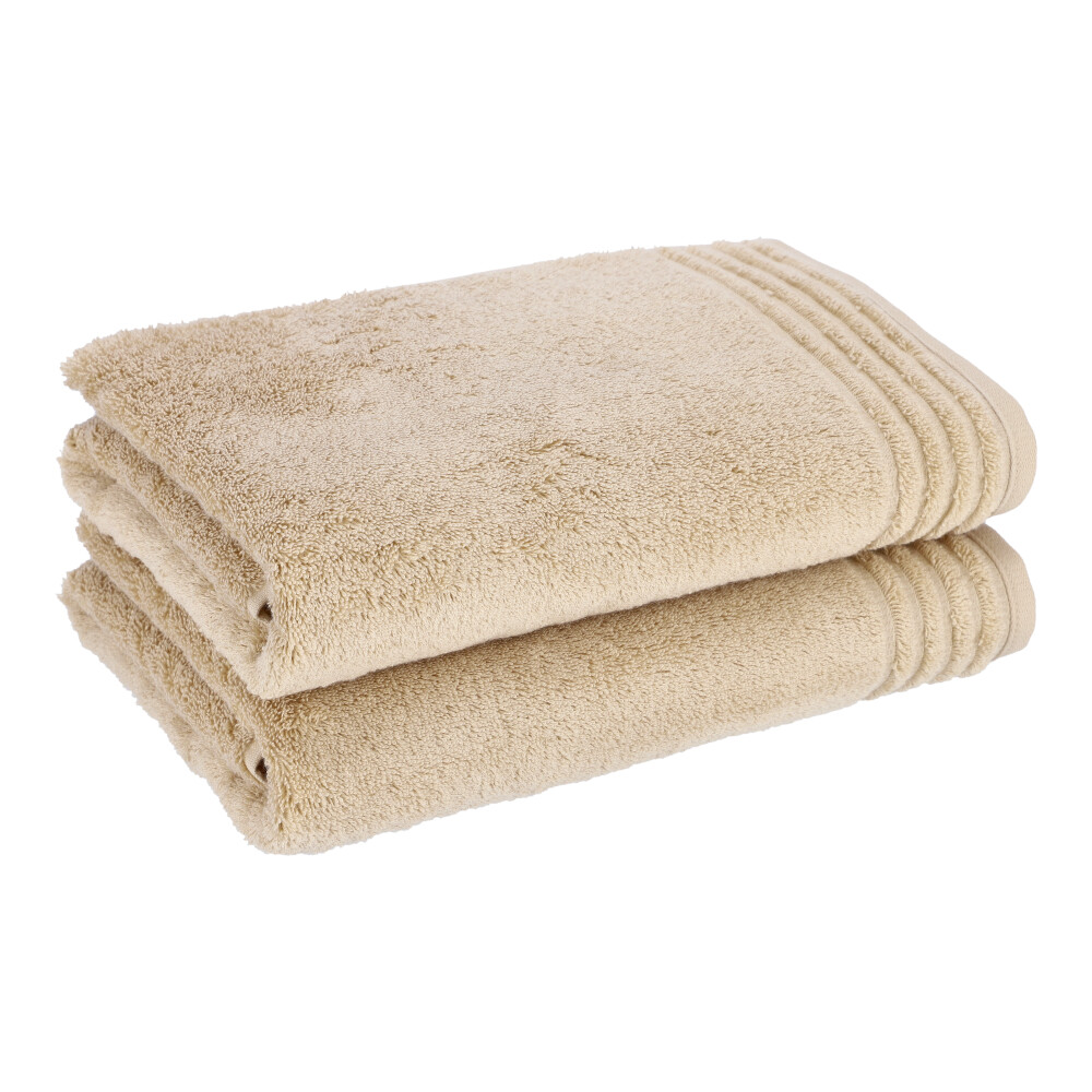 VOSSEN Duschtuch Vienna - Beige, Größe: 67 x 140 cm