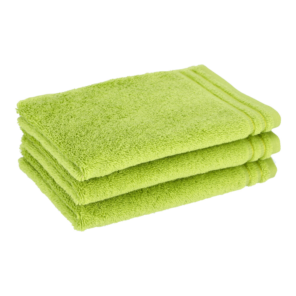 VOSSEN Gästetuch Calypso - Maigrün, Größe: 30 x 50 cm