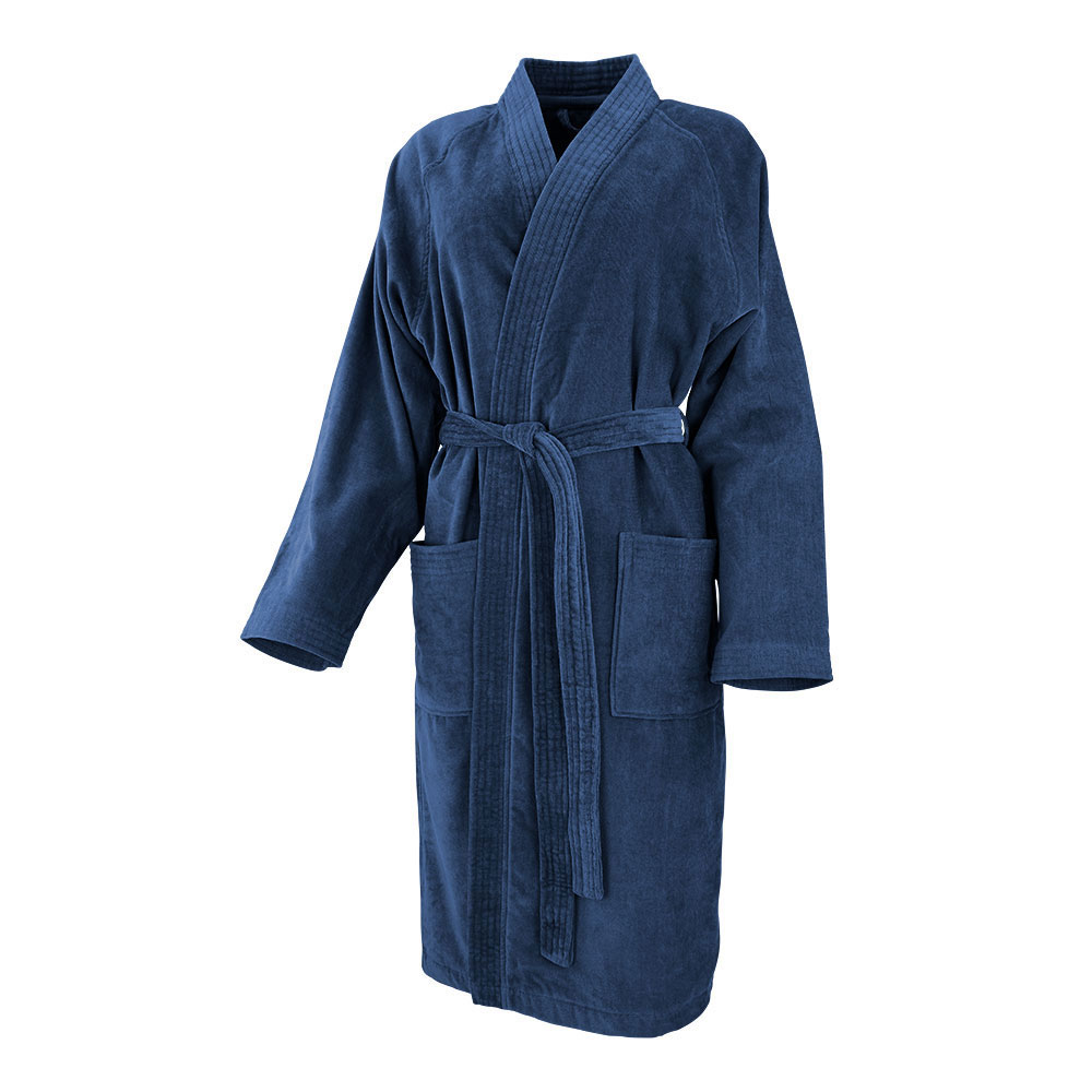 VOSSEN Bademantel Dallas - Large, Blau