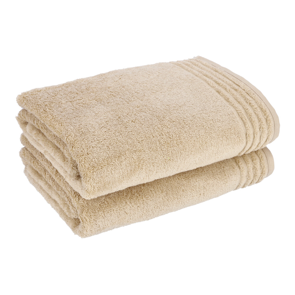 VOSSEN Badetuch Vienna - Beige, Größe: 100 x 150 cm