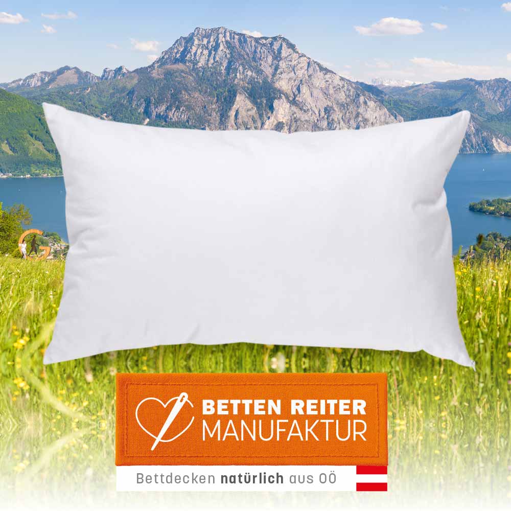 Allergikerpolster - Weiß, Größe: 40 x 60 cm