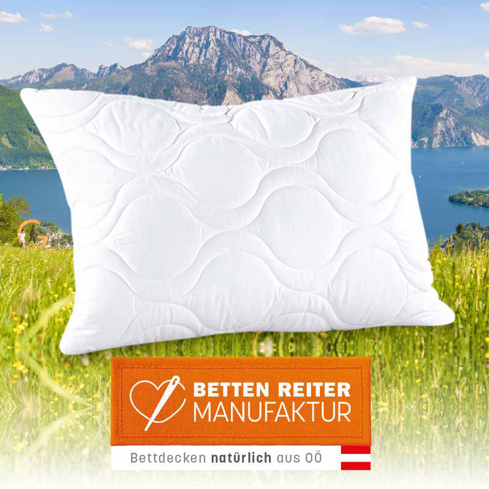 Reiter Polster Cool - Weiß, Größe: 70 x 90 cm