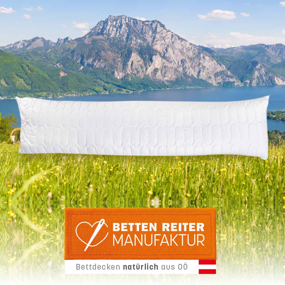 Seitenschl.PO mit Fairtrade BW - Weiß, Größe: 40 x 160 cm