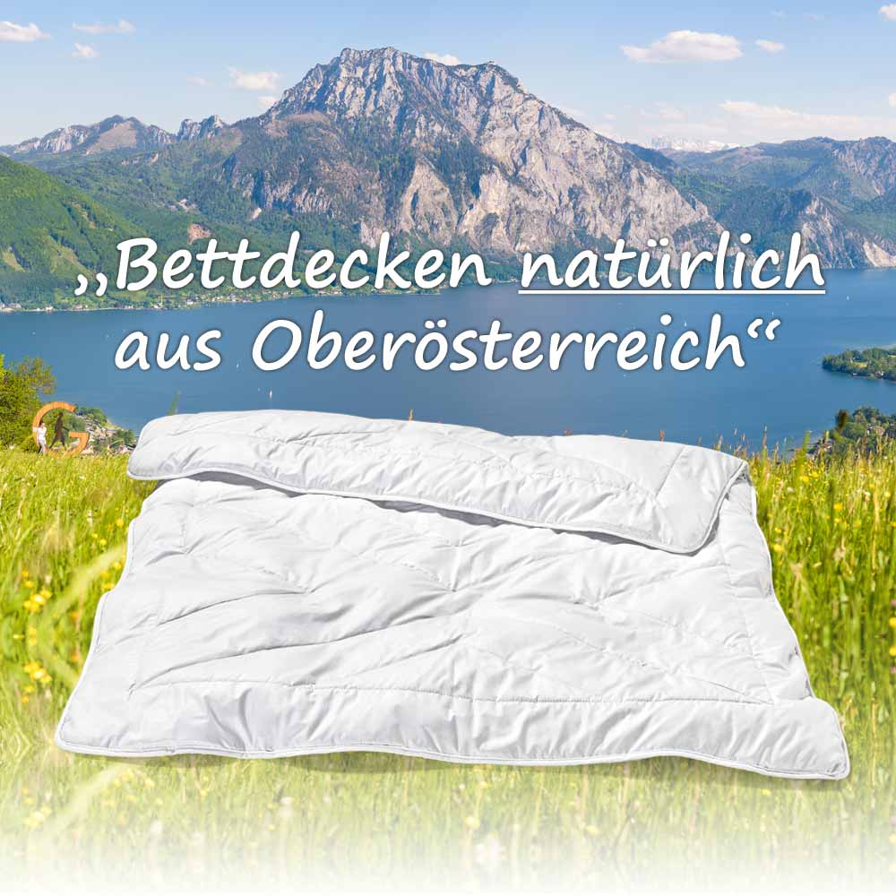 Kamelduodecke Chiara - Weiß, Größe: 200 x 200 cm