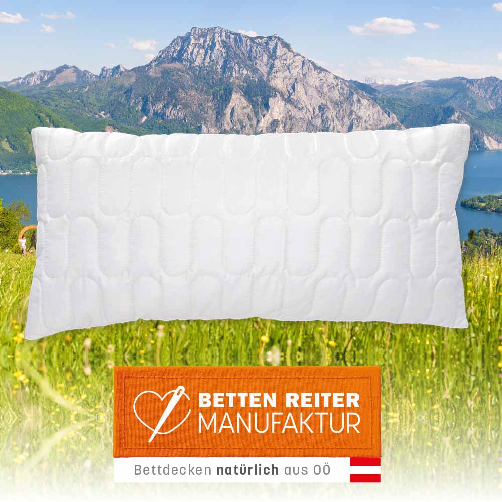 Latexpolster - Weiß, Größe: 40 x 60 cm