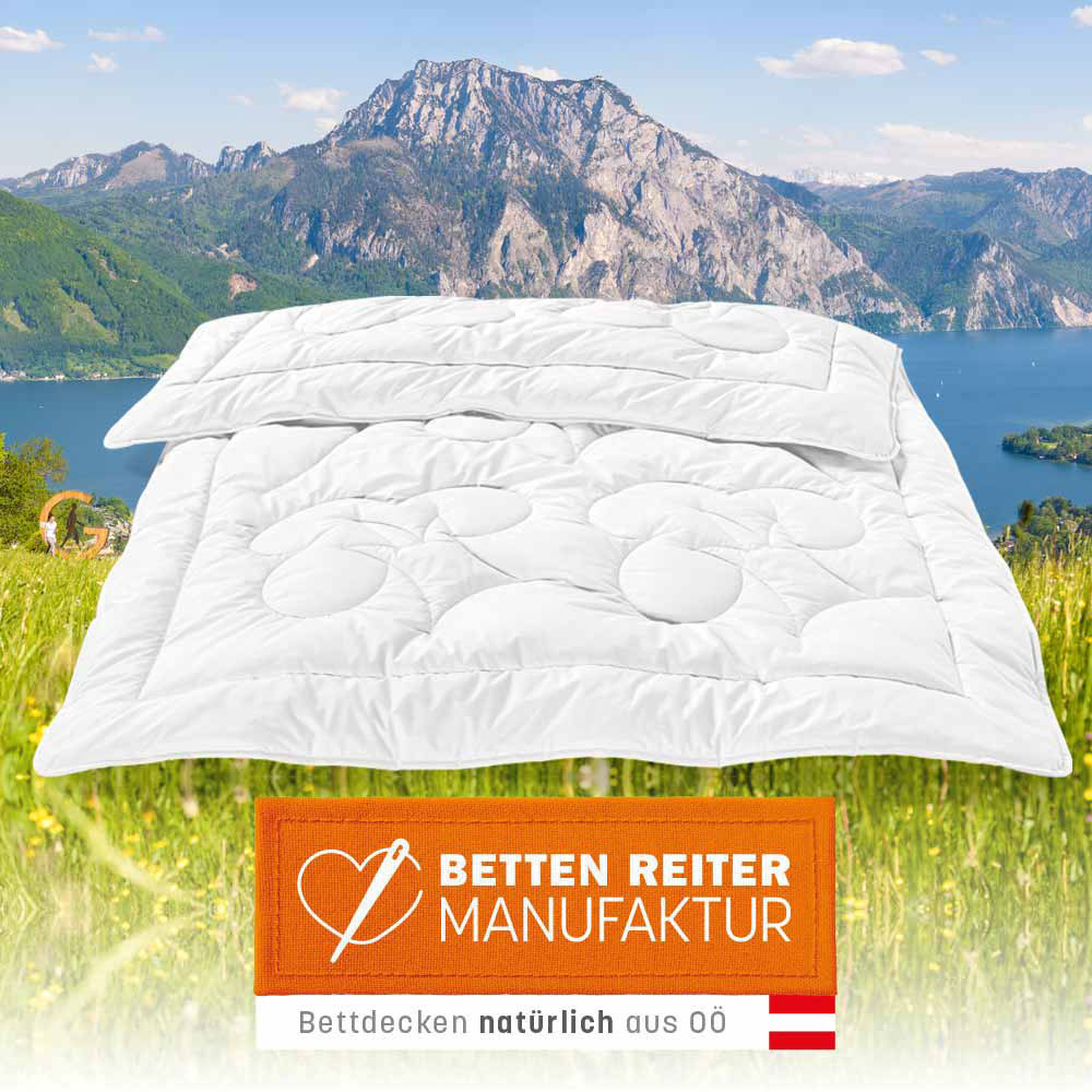 Baumwolldecke Malaika GOTS - Weiß, Größe: 140 x 220 cm