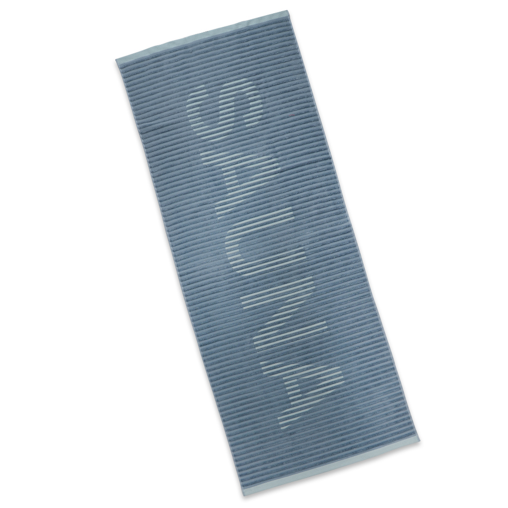 VOSSEN Saunatuch Camden - Mittel Blau, Größe: 80 x 200 cm