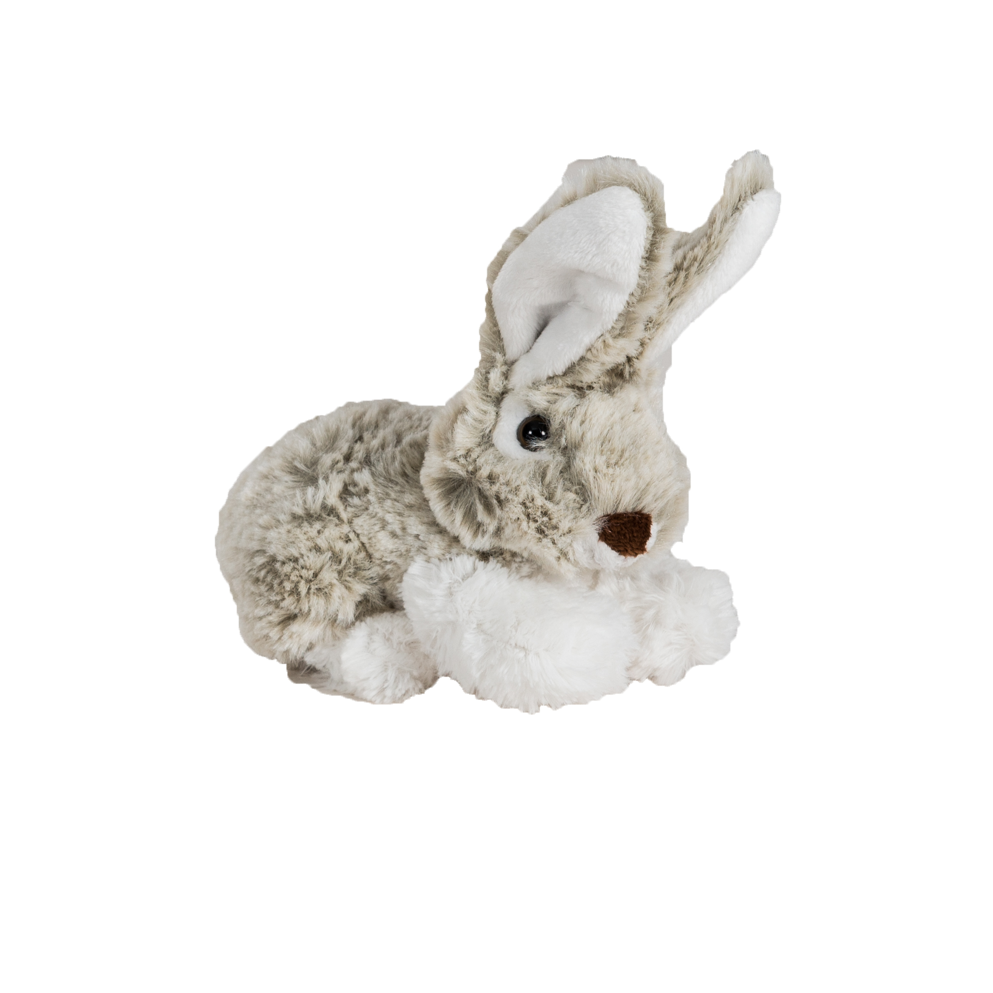 Hase liegend - Dunkel Beige, Höhe: 14 cm