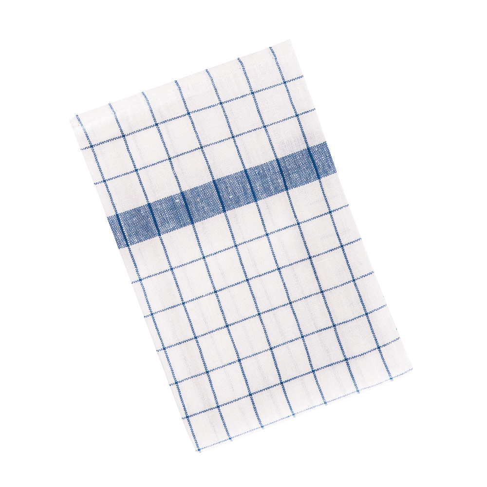 Geschirrtuch Halbleinen - Briliantblau, Größe: 50 x 70 cm