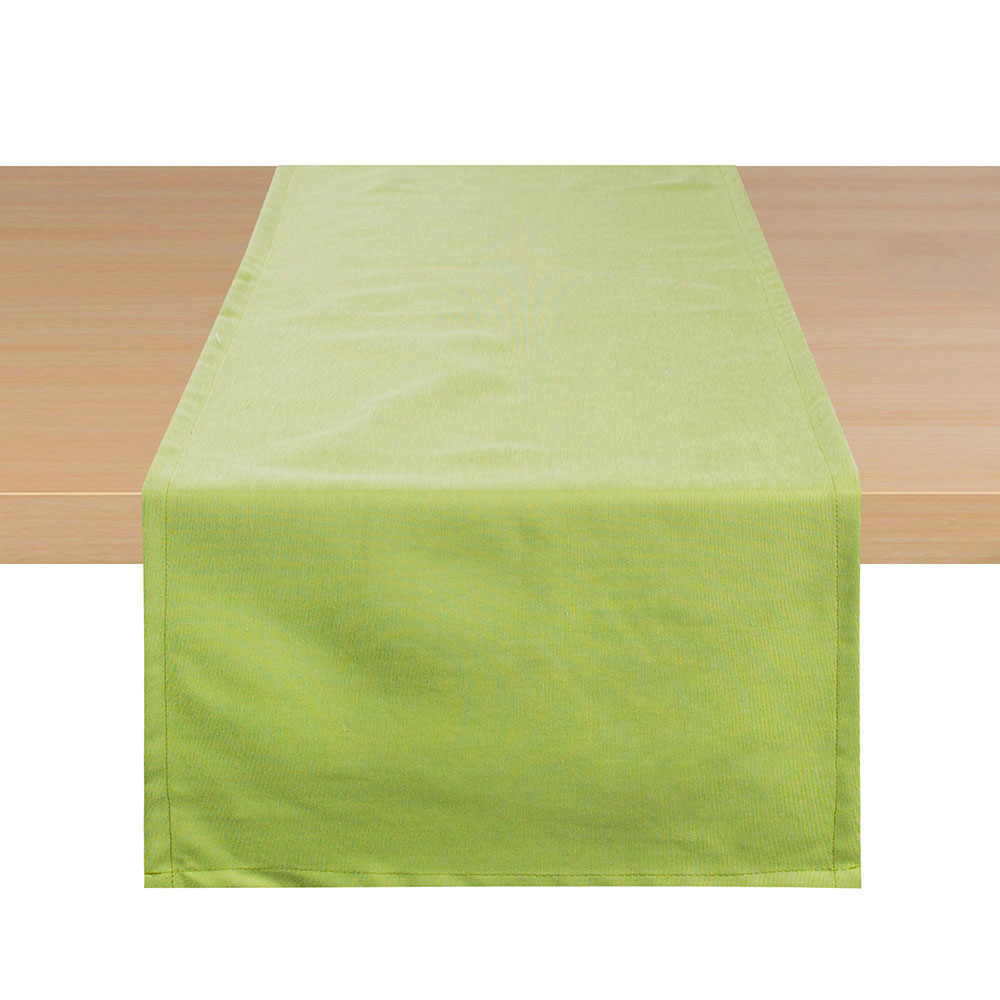 Tischläufer "Duck" - Lind, Größe: 40 x 140 cm