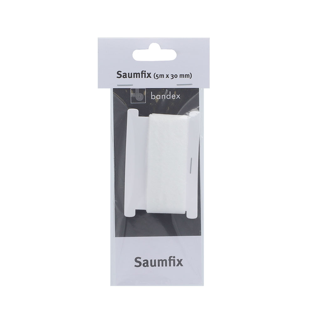 Bügelband weiss 3cm - Weiß