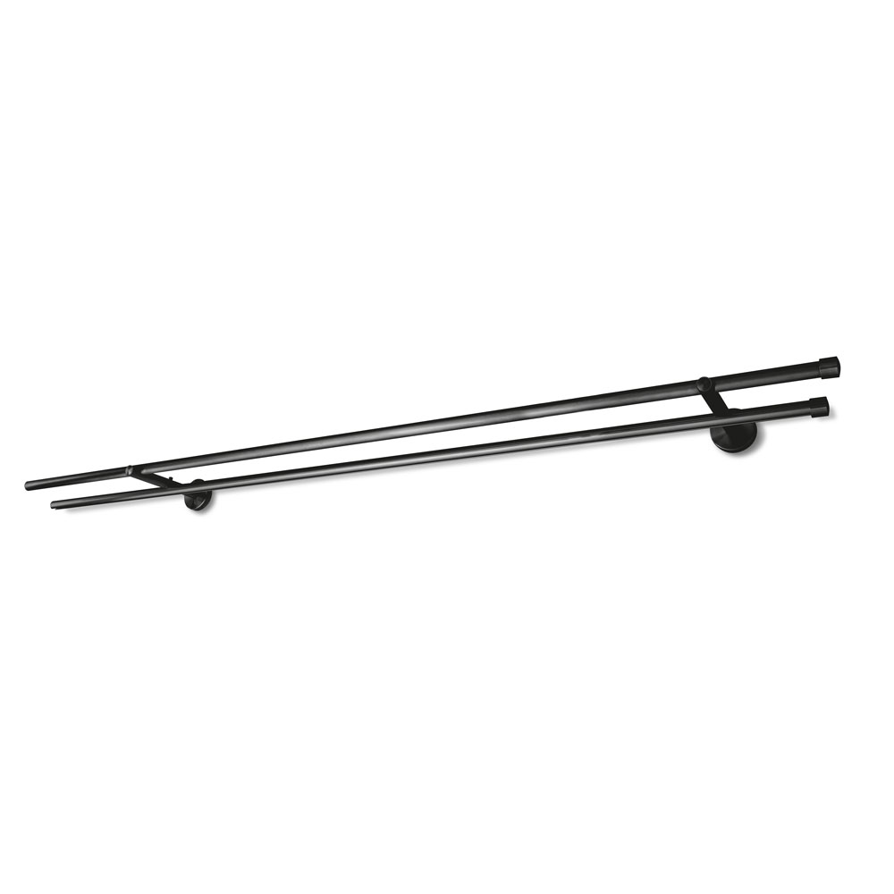 Allegra Innenlaufstange - Schwarz, Höhe: 150 cm