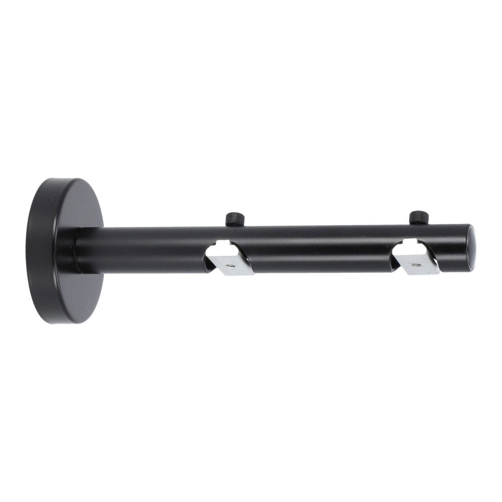 ALLEGRA Wandträger 2läufig16cm - Schwarz