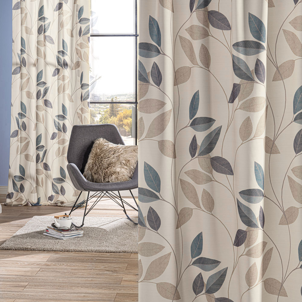 Dekostoff - Blau, Breite: 145 cm