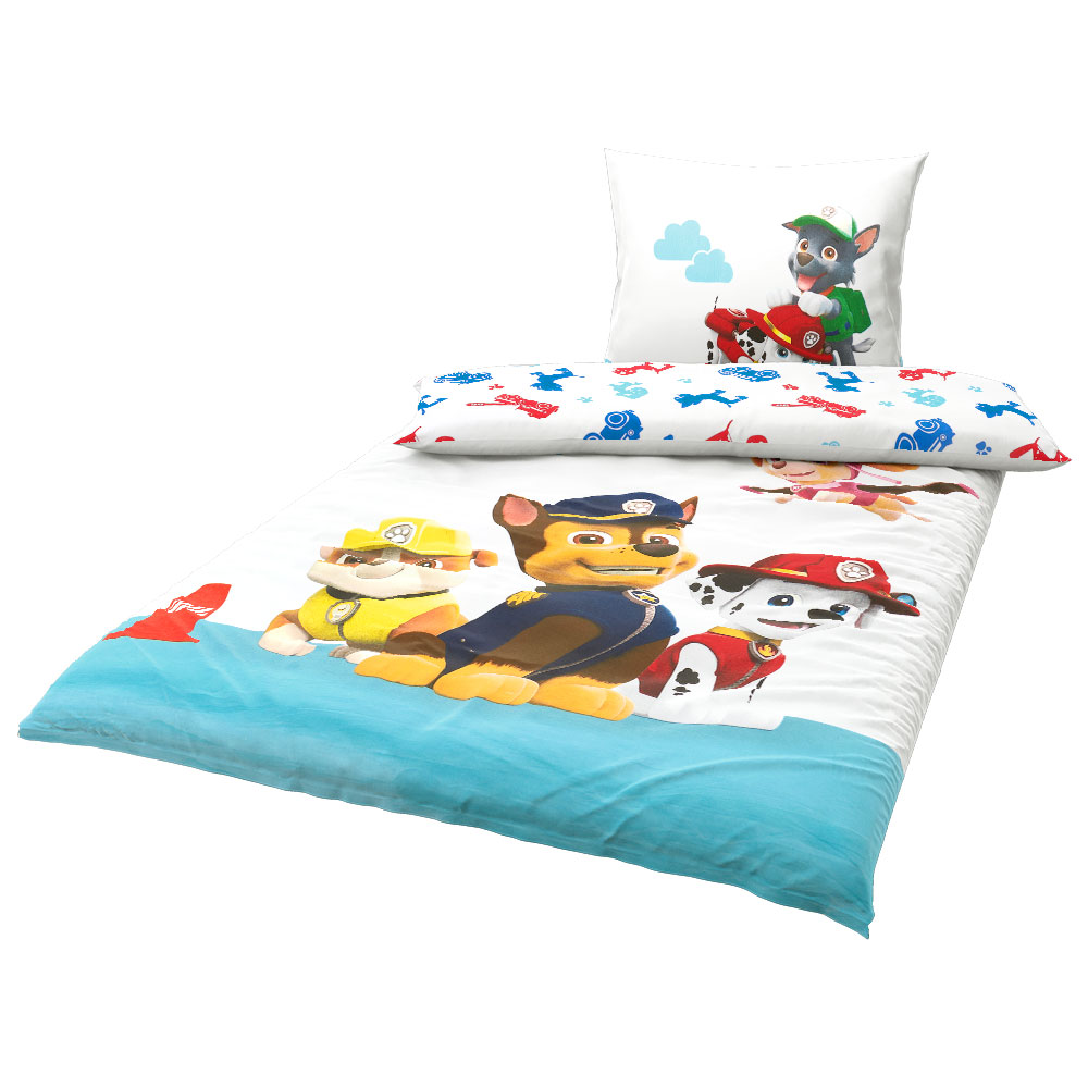 Kinderbettwäsche - Weiß, Größe: 100 x 135 cm