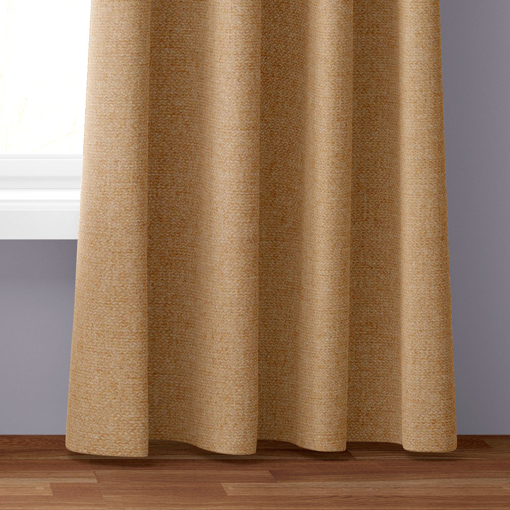 Dekostoff uni - Gelbbeige, Breite: 145 cm