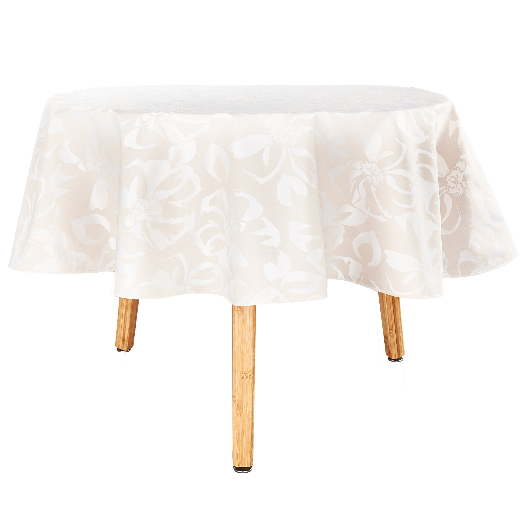 REITER Tischdecke Oval - Ecrue, Größe: 130 x 220 cm
