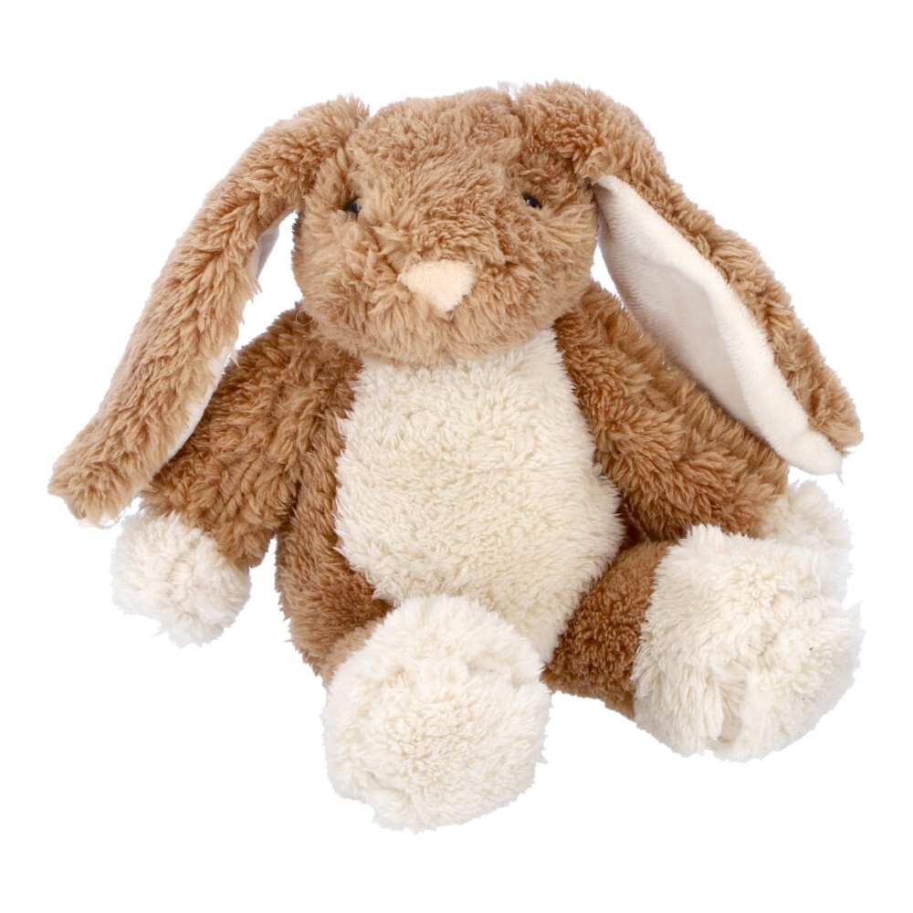 Hase sitzend 17 cm - Dunkel Beige, Höhe: 17 cm