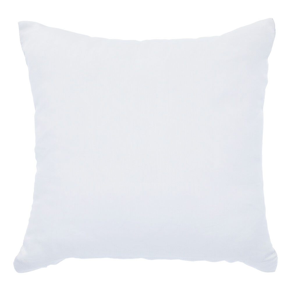 Bio-Satin Kissenbezug - Weiß, Größe: 40 x 40 cm
