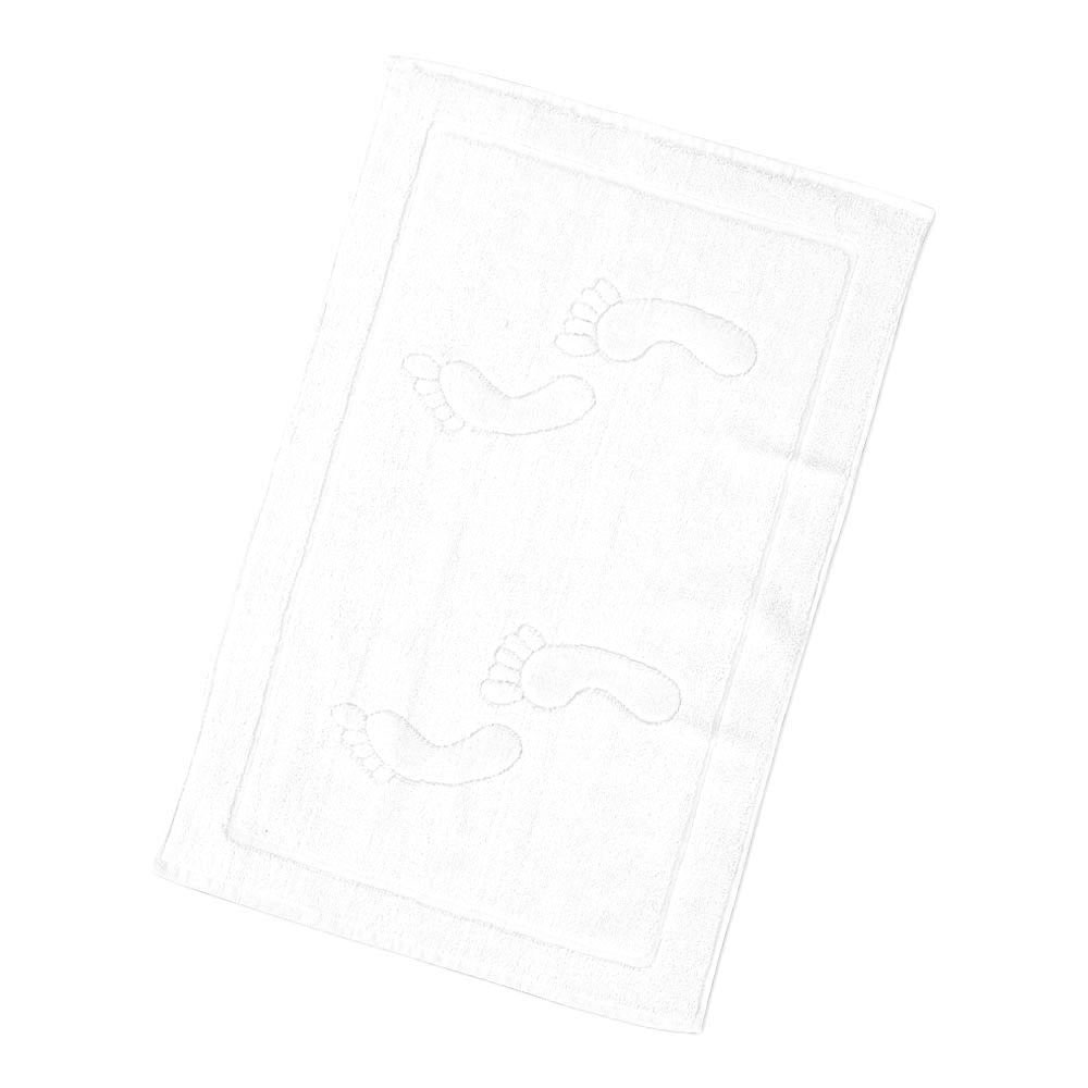 BASIC Home Badvorleger Füsse - Weiß, Größe: 50 x 70 cm