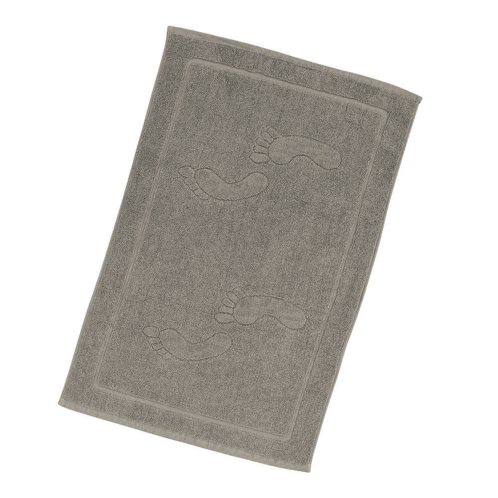 BASIC Home Badvorleger Füsse - Sandgrau, Größe: 50 x 70 cm