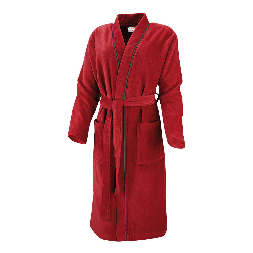 Unisex Bademantel Bern - Large, Kupferrot