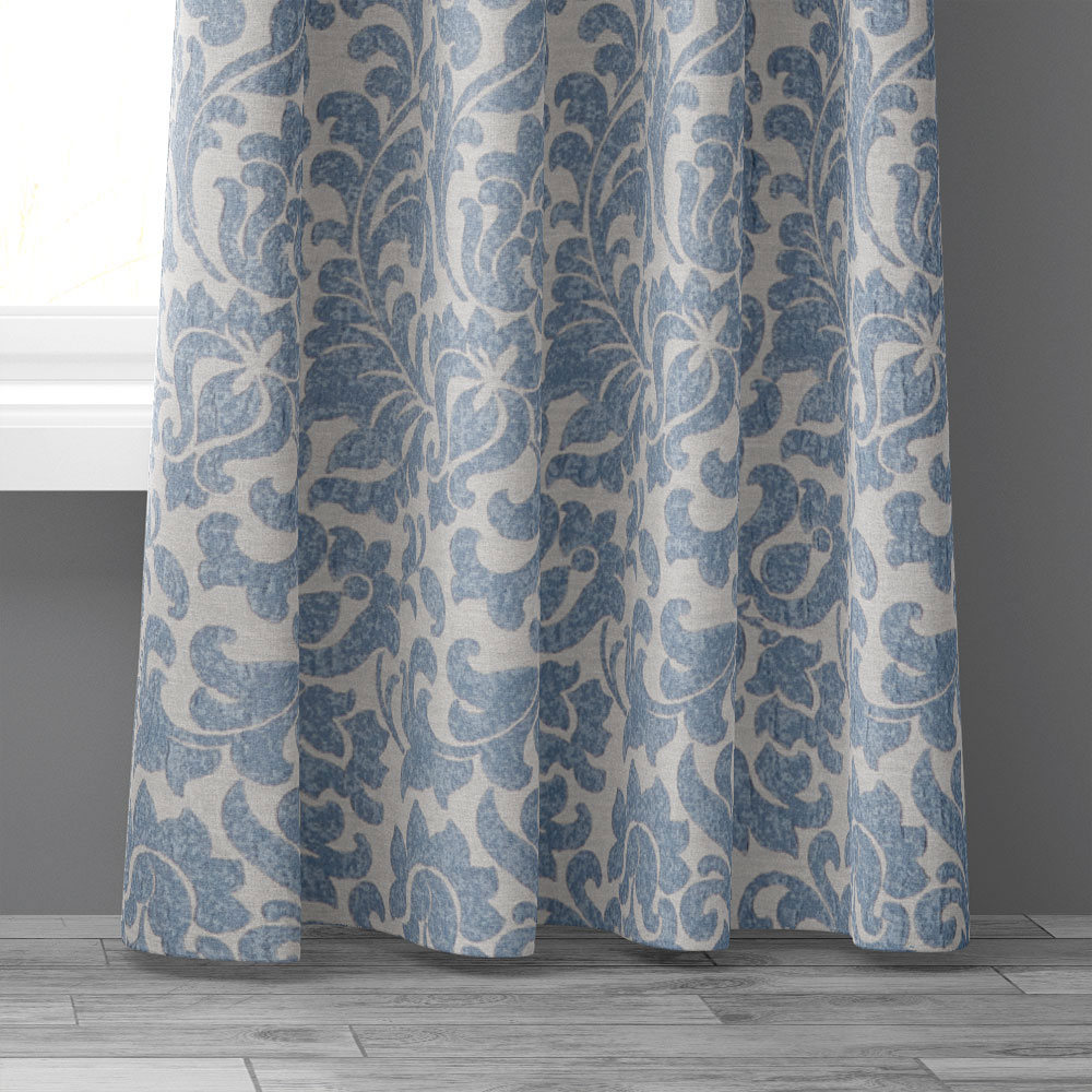 Jacquard Dekostoff - Himmel, Breite: 140 cm