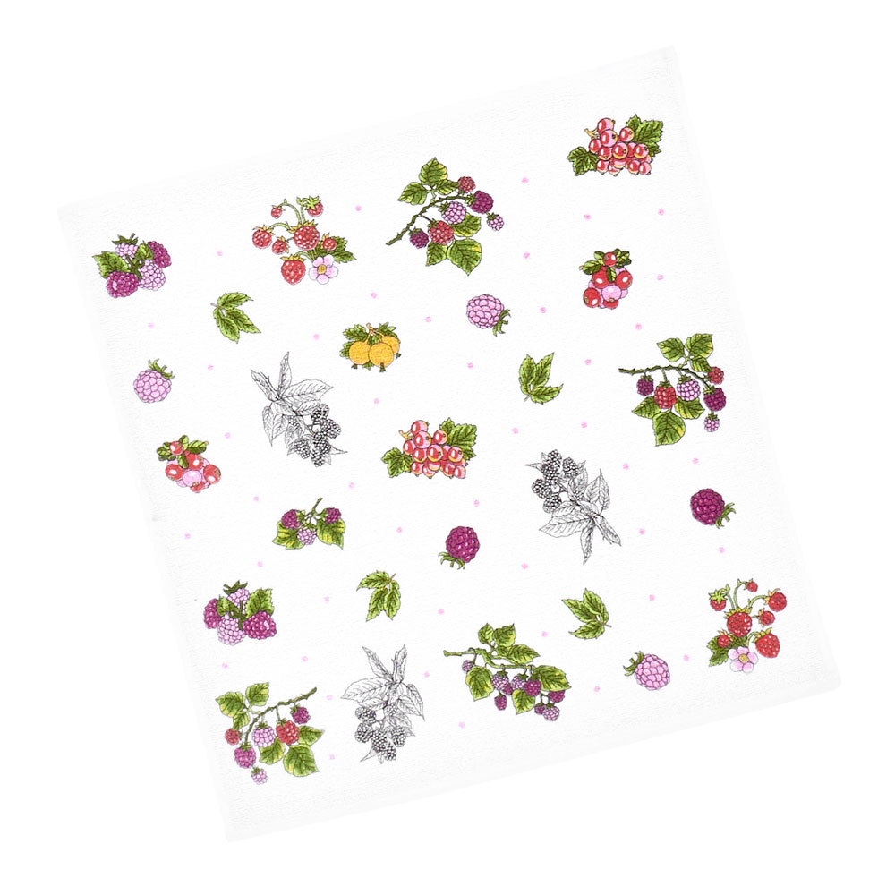 Geschirrtuch Frottee - Violett, Größe: 50 x 50 cm