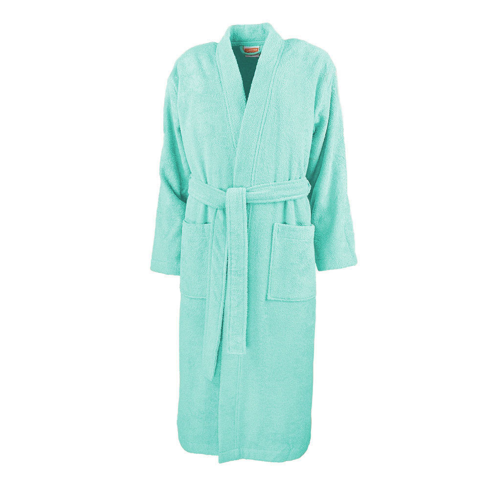 Unisex Bademantel GOA - Medium, Hell Taube