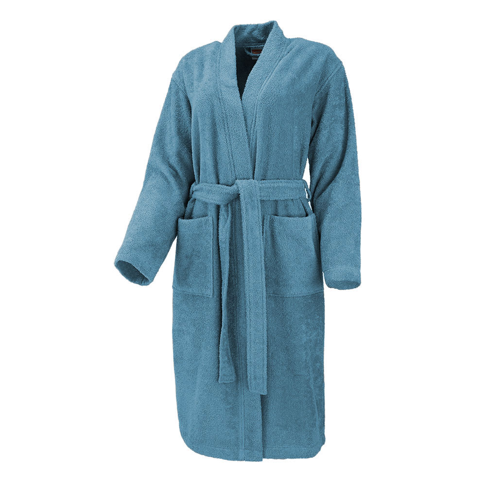 Unisex Bademantel GOA - Medium, Azur