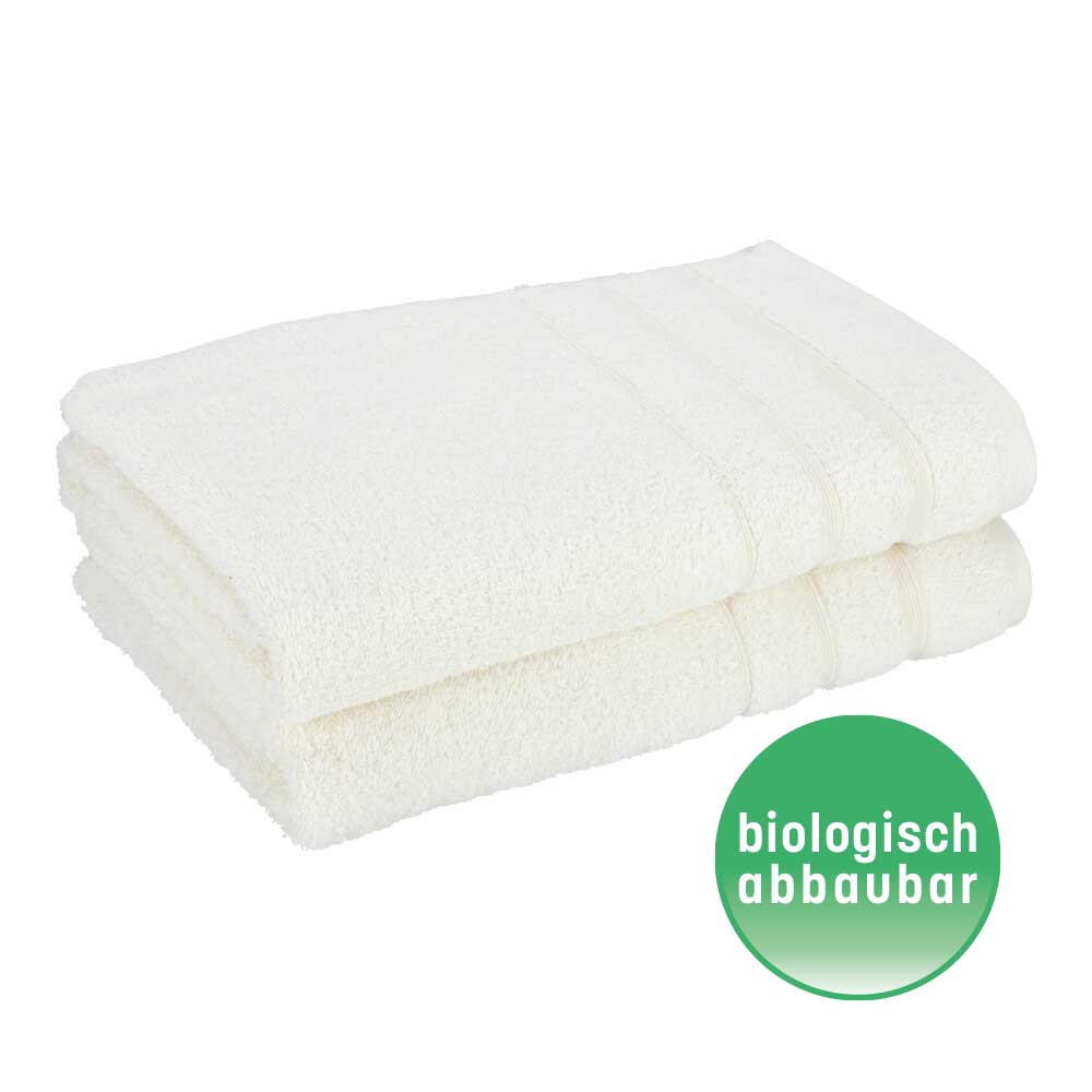 Duschtuch biologisch abbaubar - Natur, Größe: 70 x 140 cm