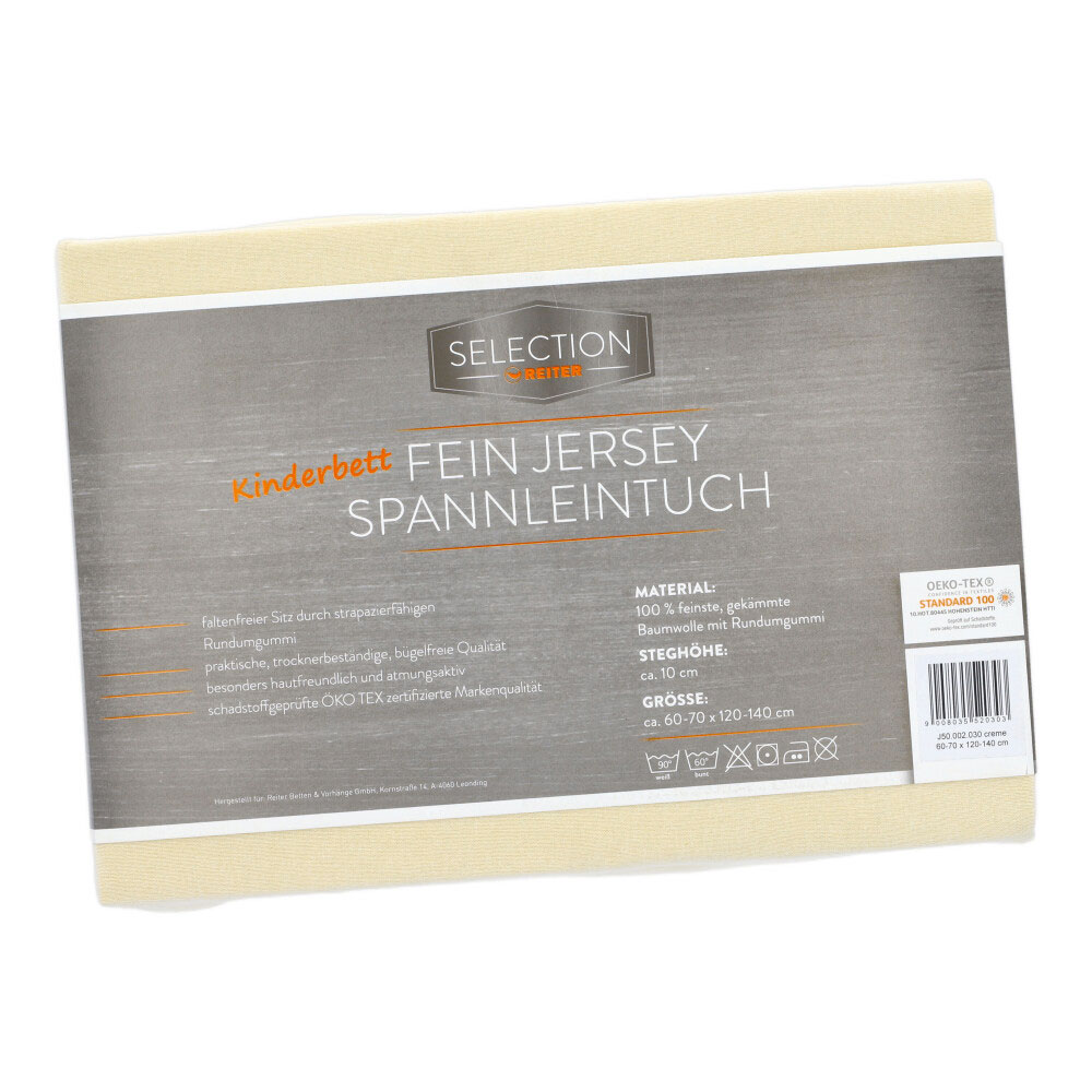 Kinder Leintuch - Ecrue, Größe: 70 x 140 cm