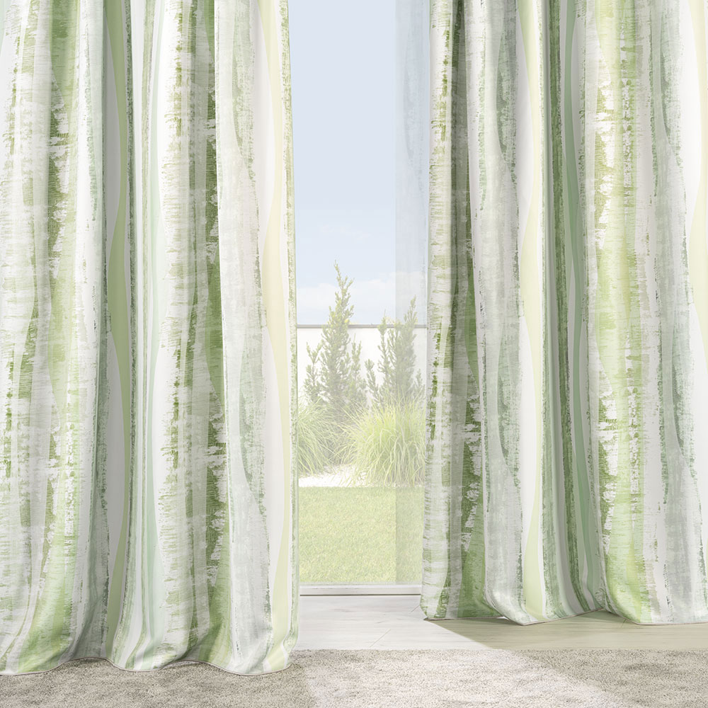 Verdunkelungsdekor 80% - Gras, Breite: 150 cm