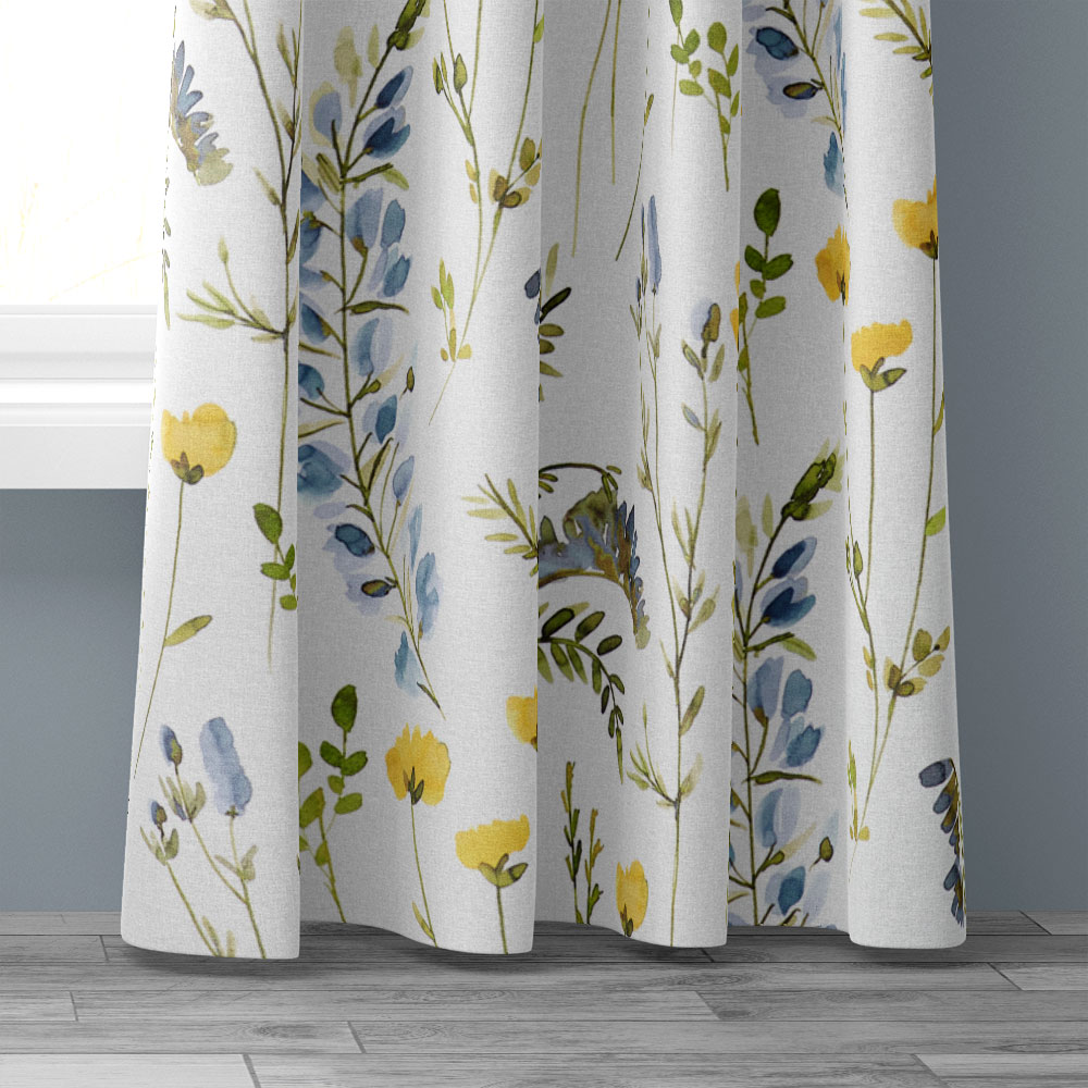 Dekostoff bedruckt - Azur, Breite: 140 cm