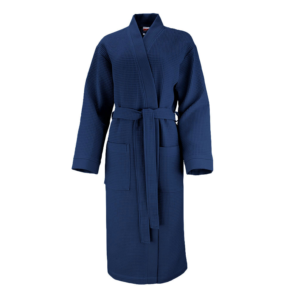 Unisex Bademantel Chrisi - Large, Dunkel Blau