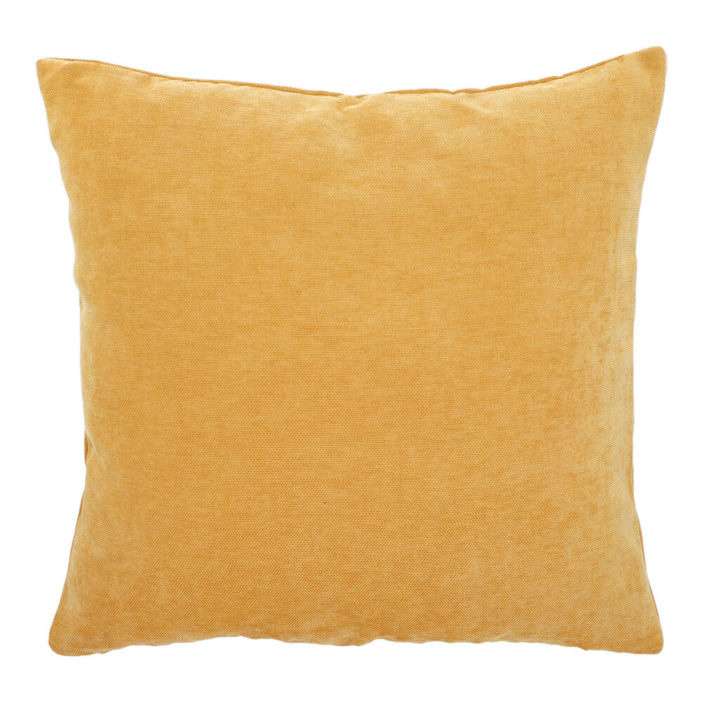 Zierkissenhülle XL o. Füllung - Senf, Größe: 60 x 60 cm
