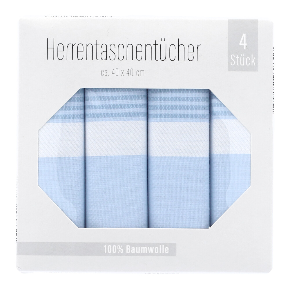 Taschentücher 4er - Himmel, Größe: 40 x 40 cm