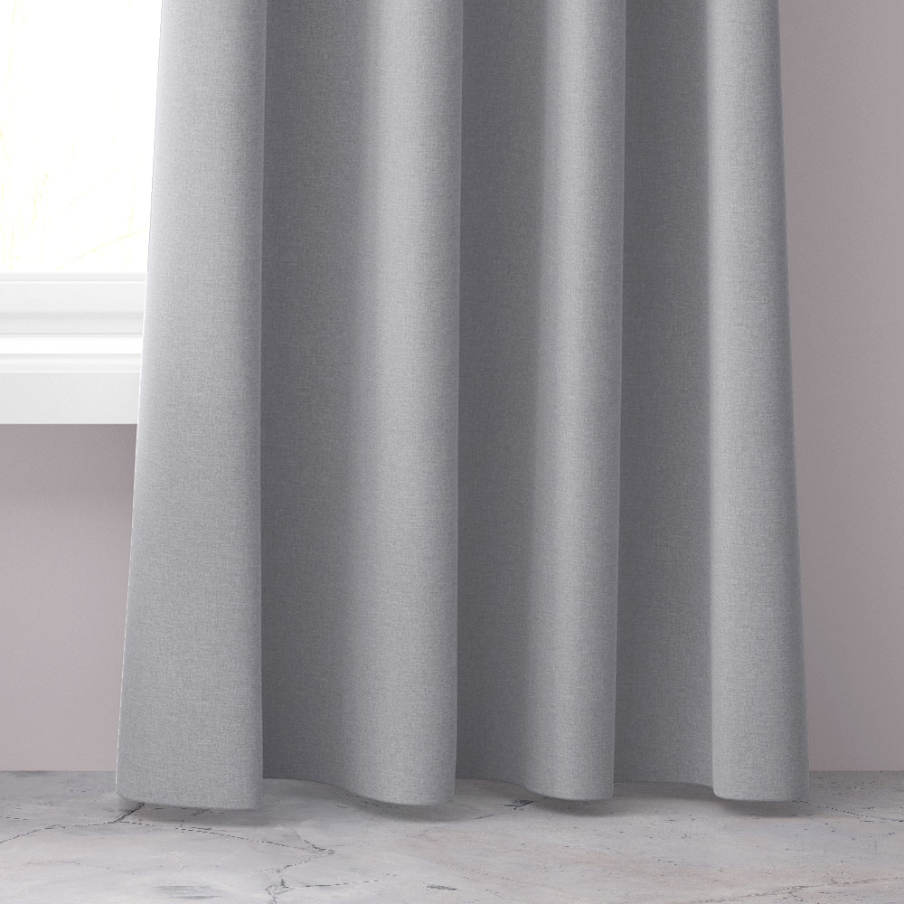Dekostoff mit Thermo-Effekt - Grau, Breite: 145 cm