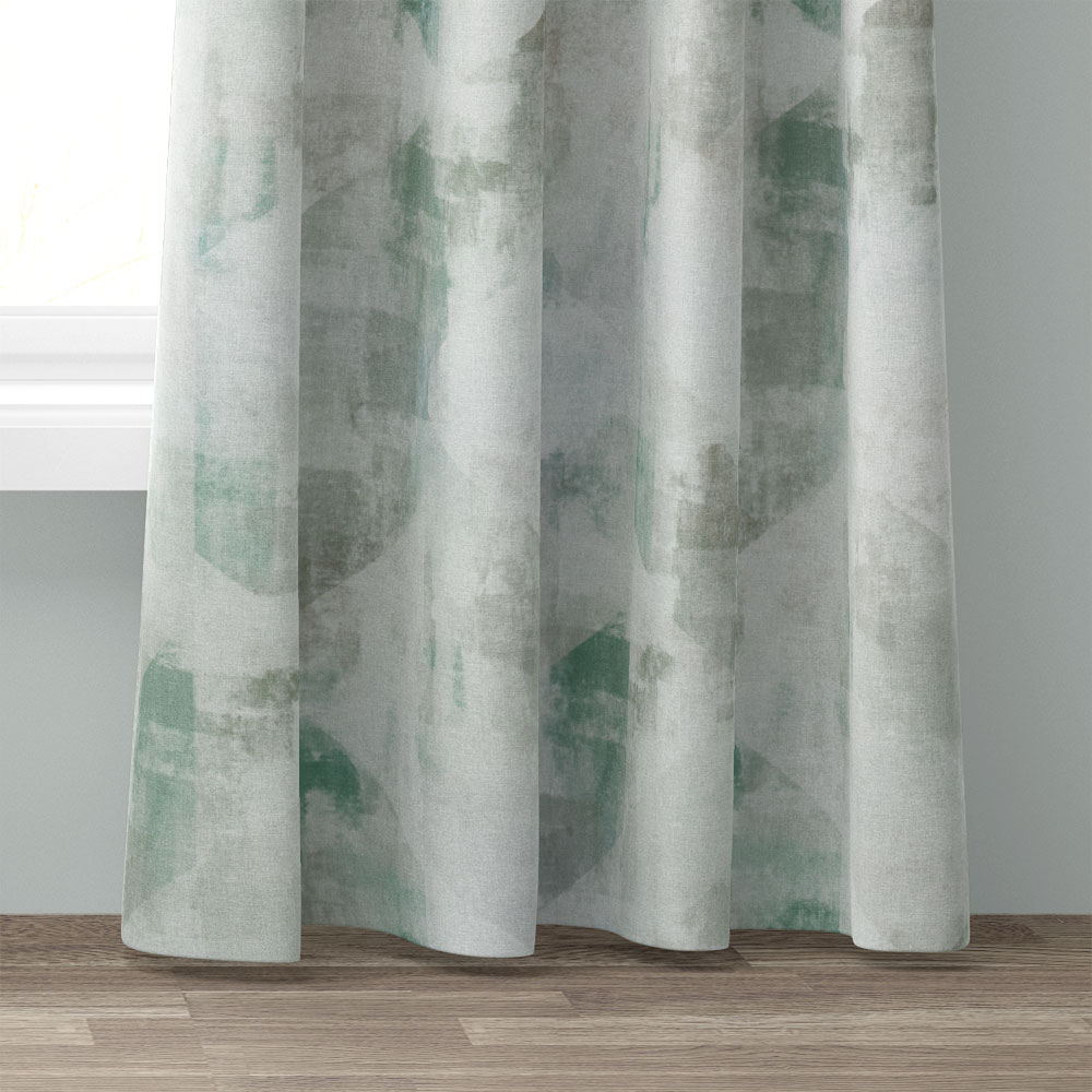 Verdunkelungsdekor 80% - Grünblau, Breite: 150 cm